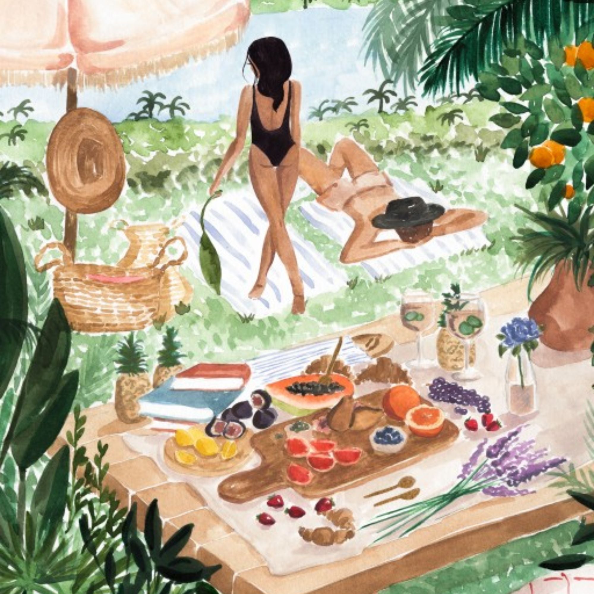 Puzzles Pieces and Peace 1000 pièces - Picnic in the South of France
