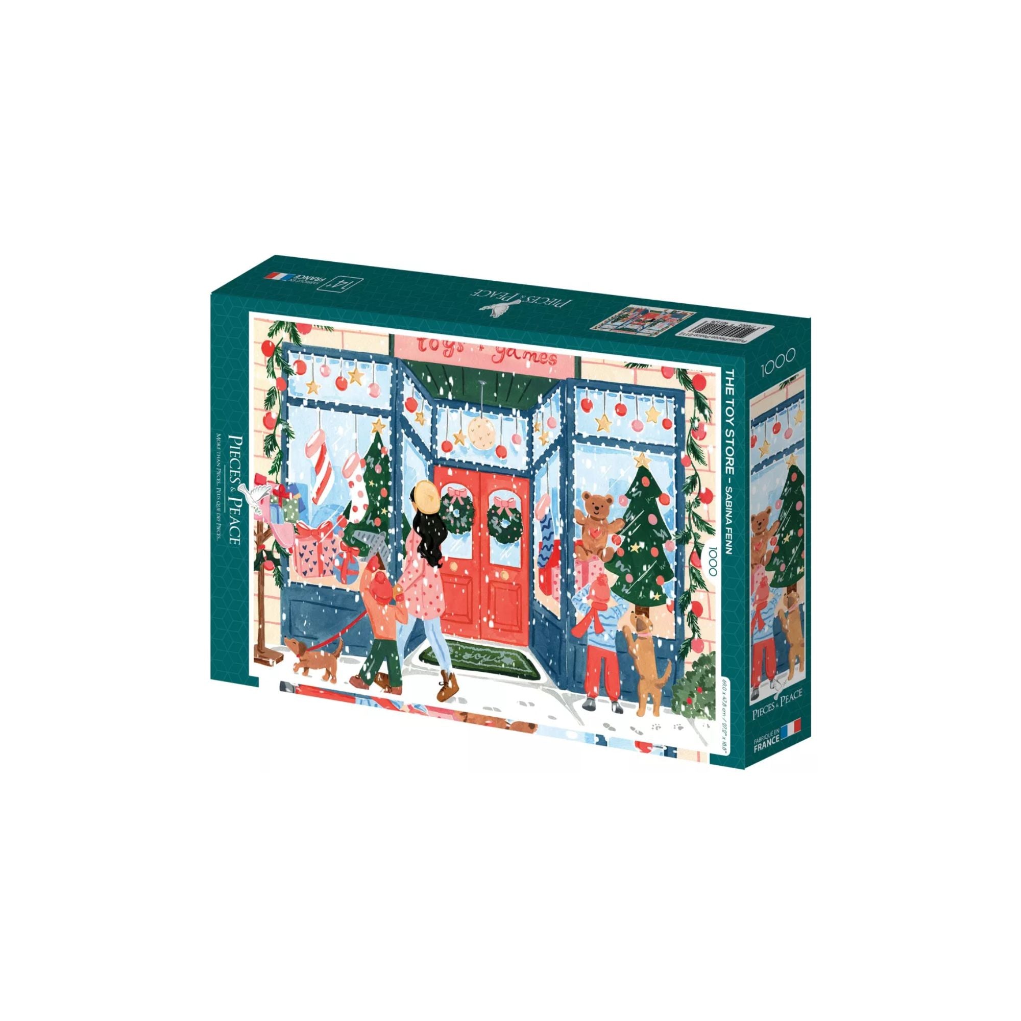 Puzzles Pieces and Peace 1000 pièces - The Toy Store