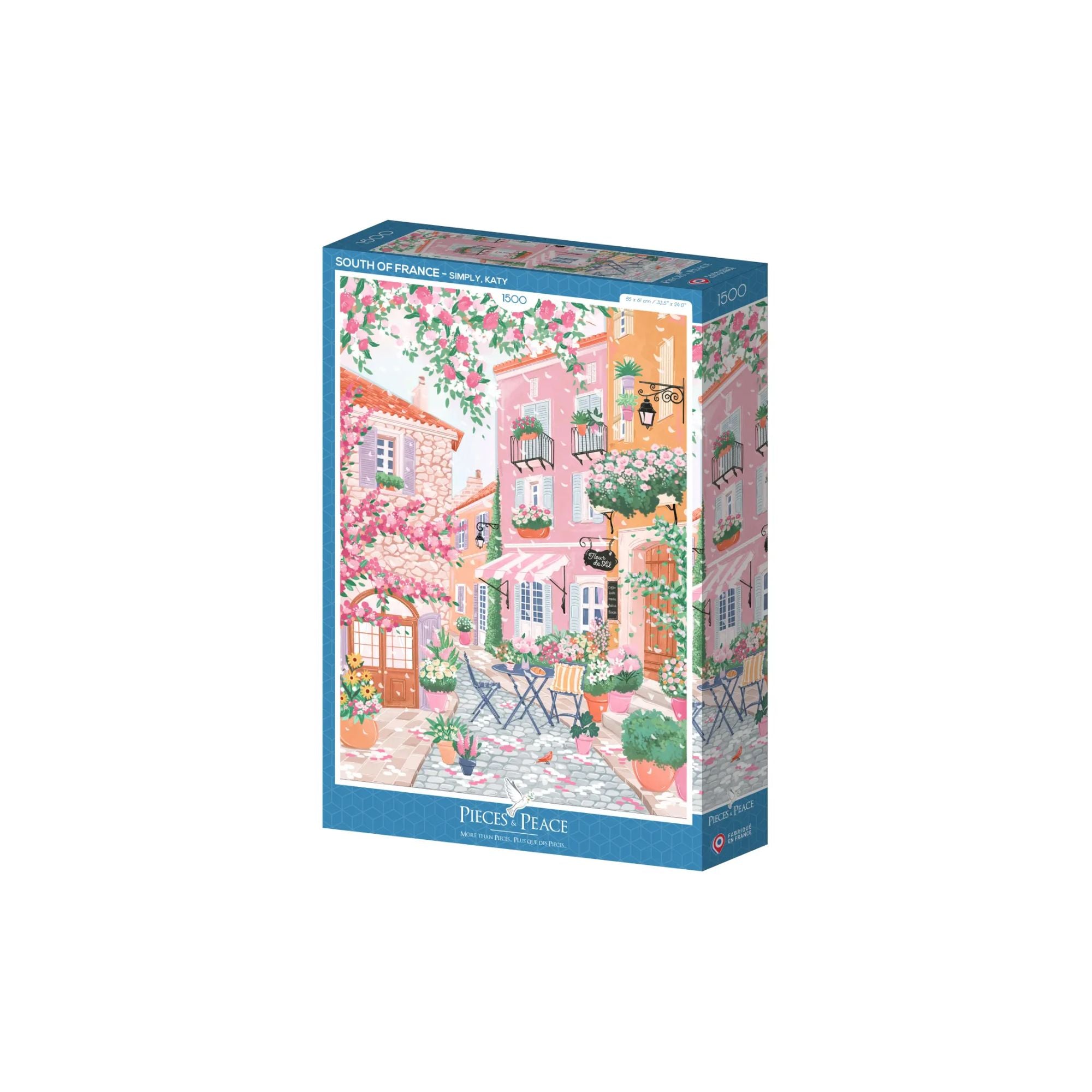 Puzzles Pieces and Peace 1500 pièces - Sud de la France