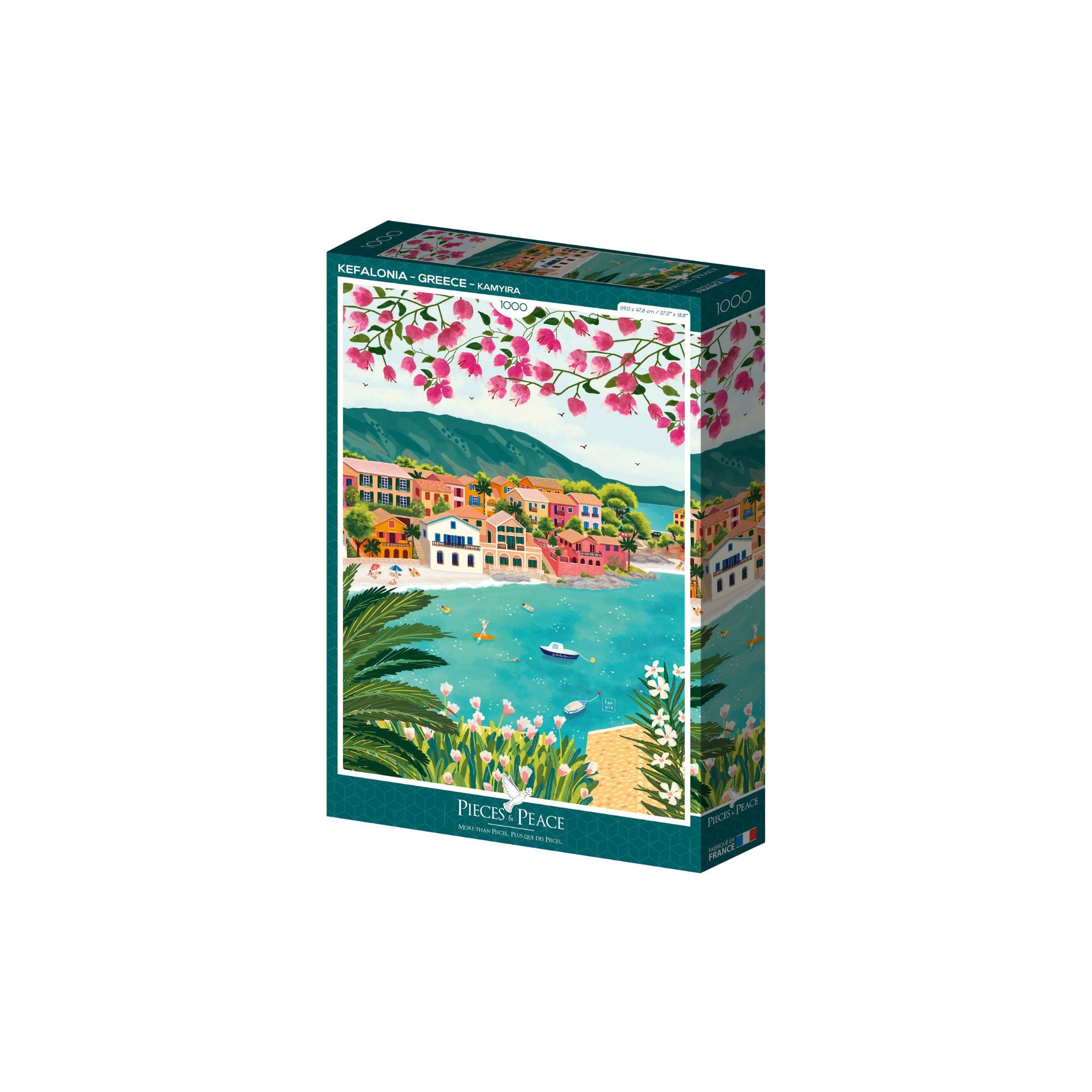 Puzzles Pieces and Peace, Puzzle 1000 pièces - Grèce
