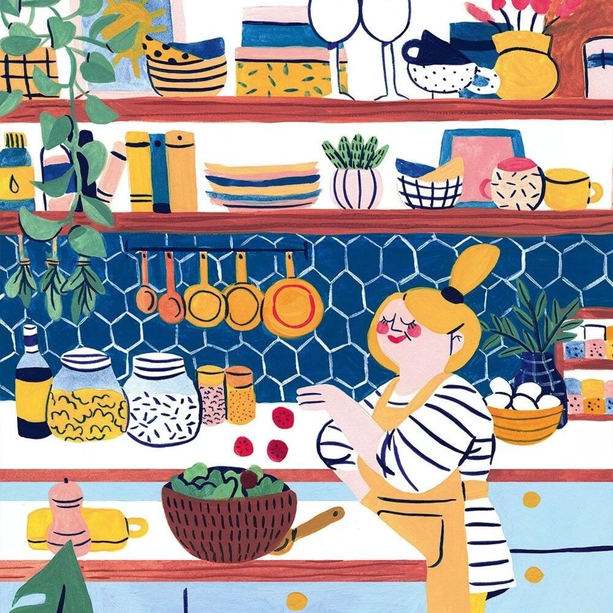 Puzzles Pieces and Peace, Puzzle 1000 pièces - À la cuisine