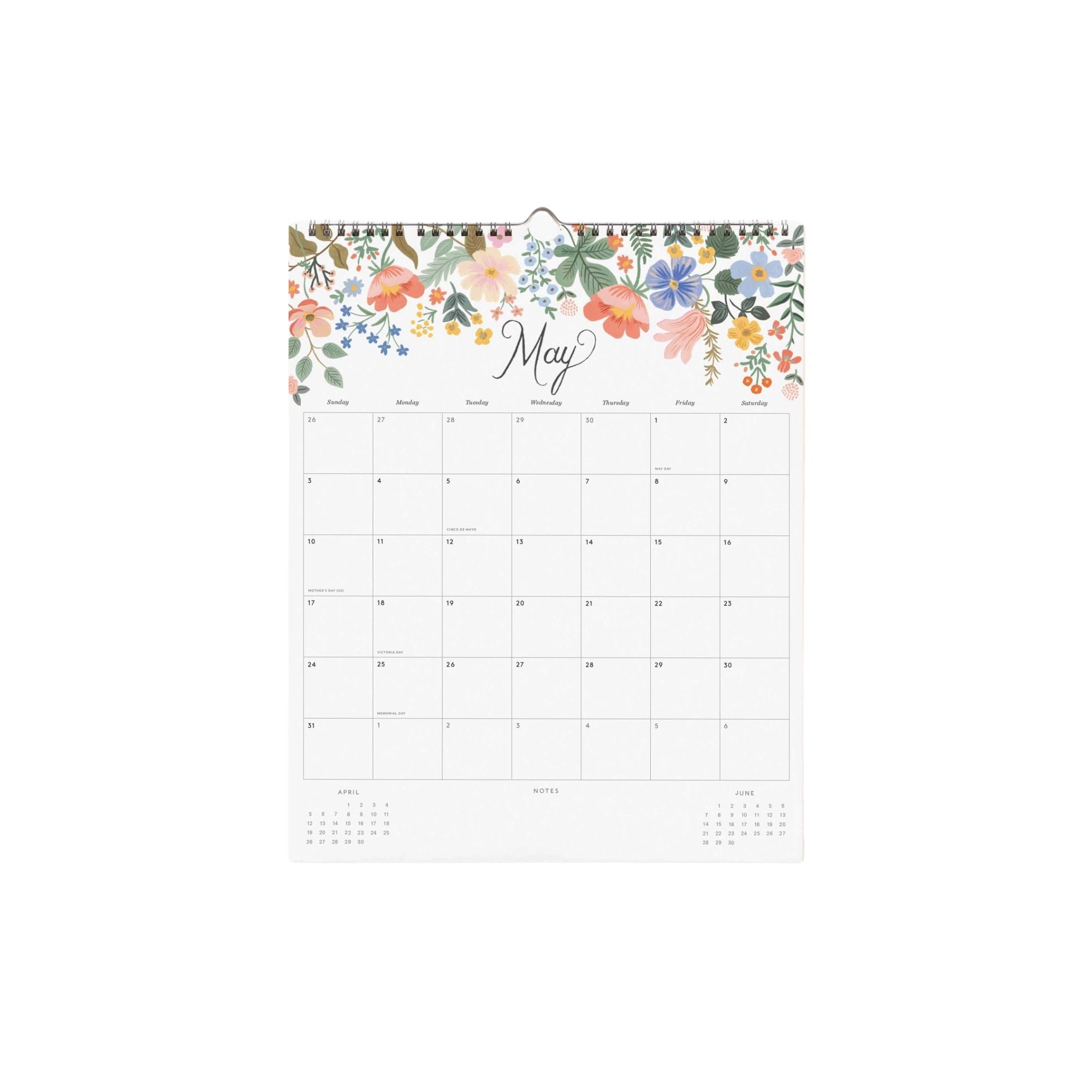 Rifle Paper Co, Calendrier 2026 - Dahlia