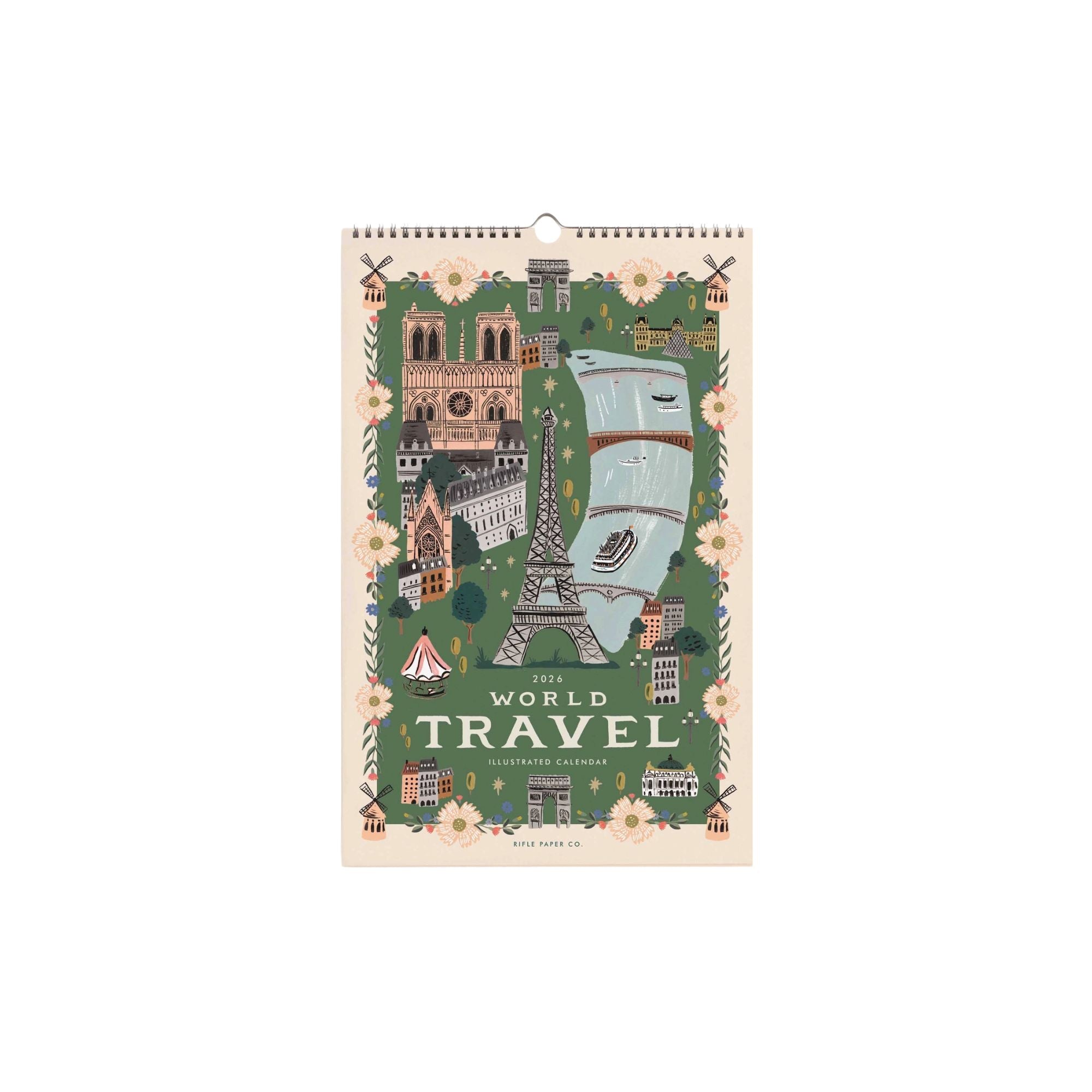 Rifle Paper Co, Calendrier 2026 - World Travel