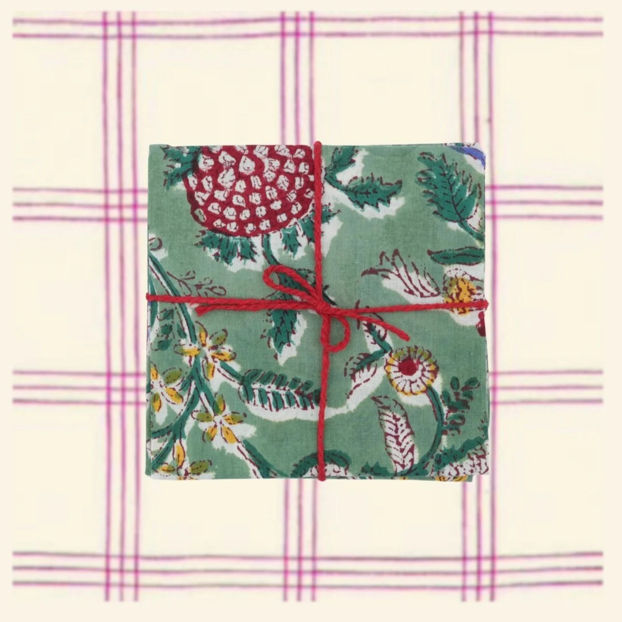 Serviette de table, Suzette à table - Limonium Loden