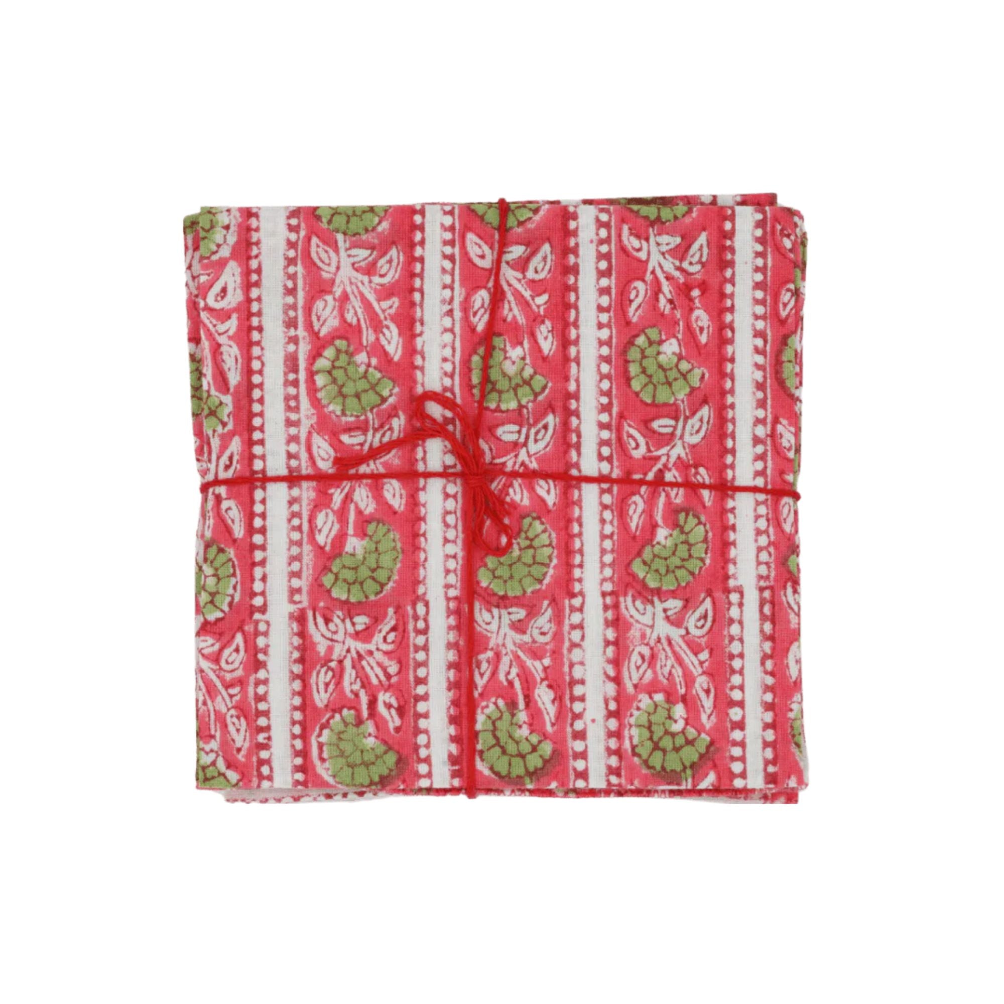 Suzette à table, Serviette de table - Bruyere Peonie