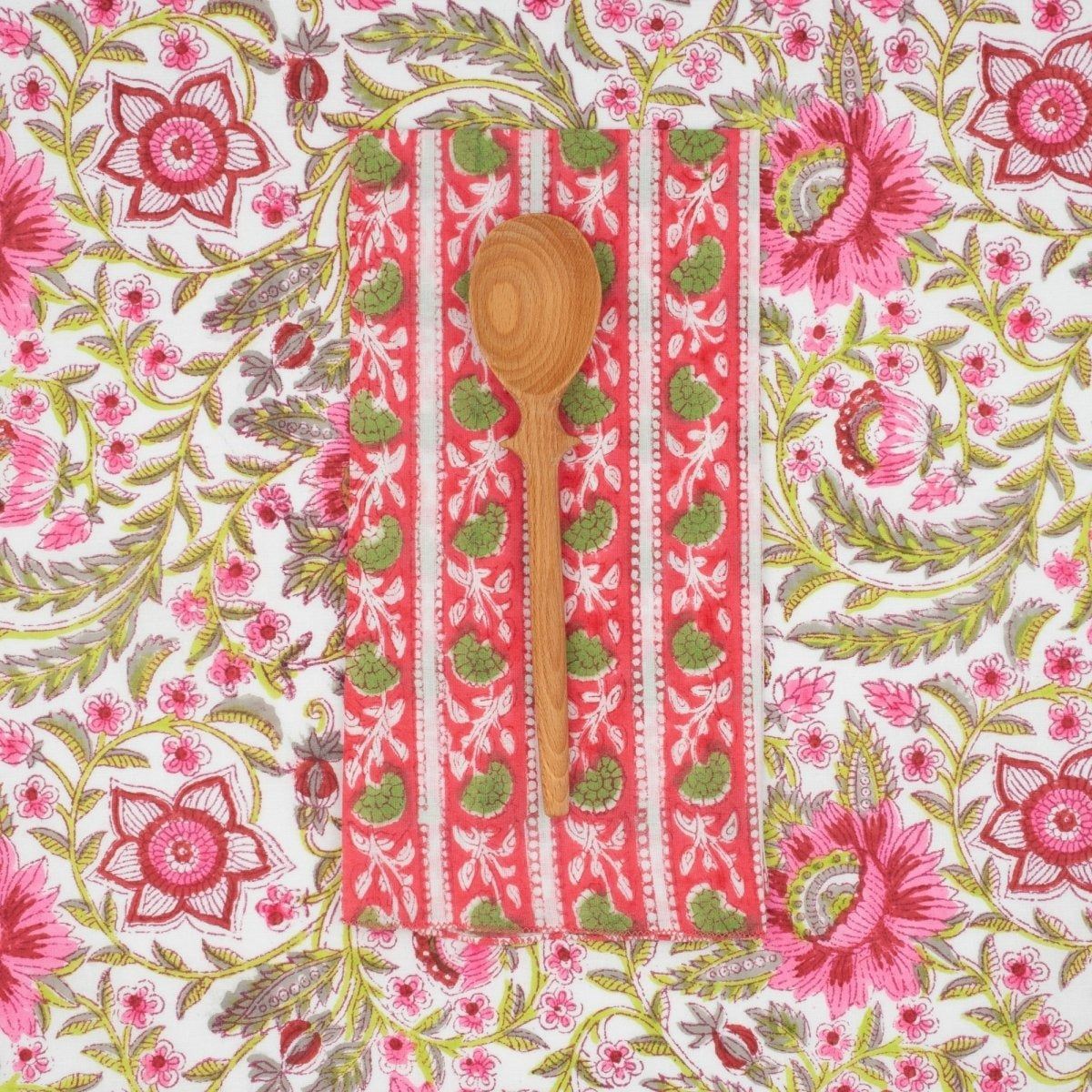 Suzette à table, Serviette de table - Bruyere Peonie