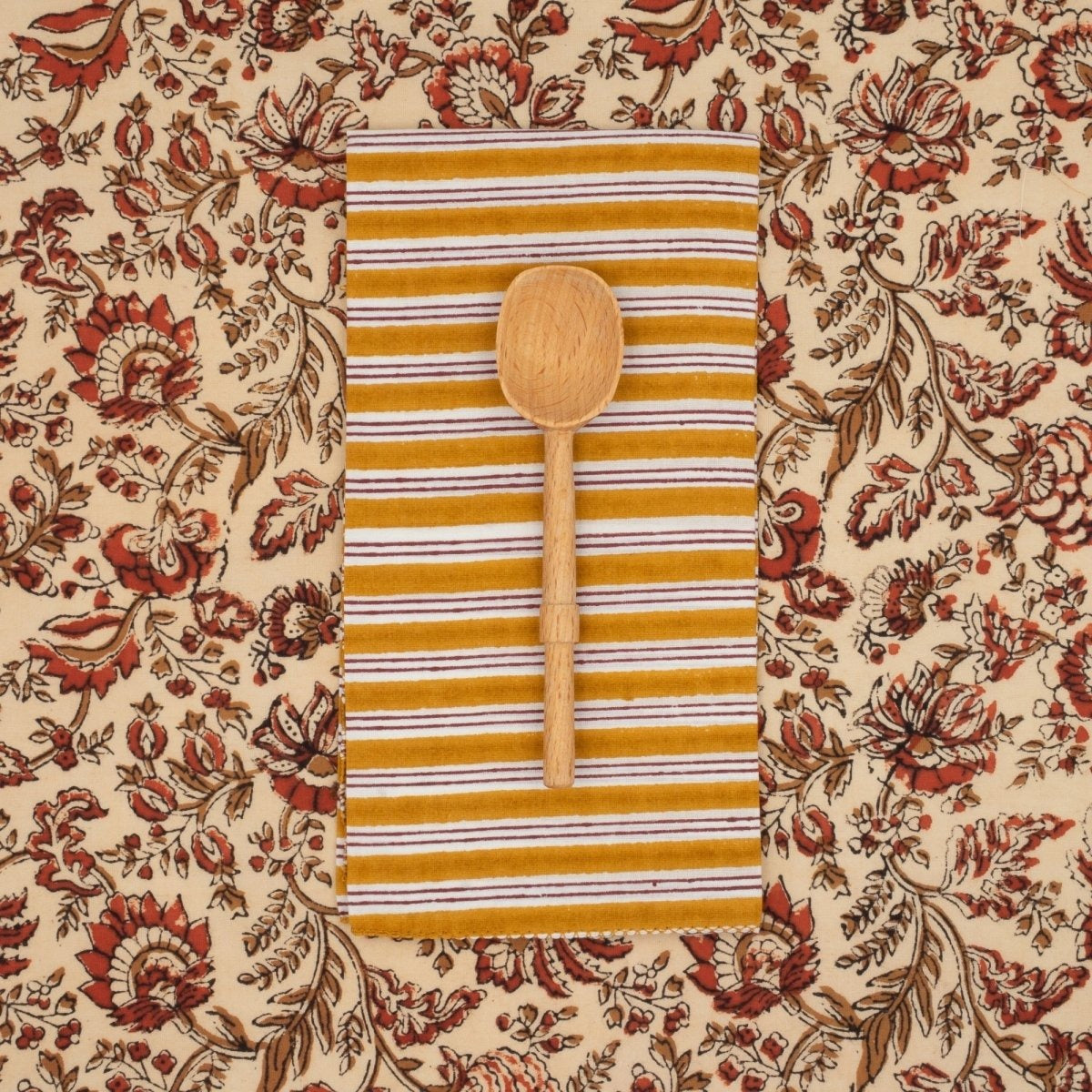 Suzette à table, Serviette de table - Lou Moutarde