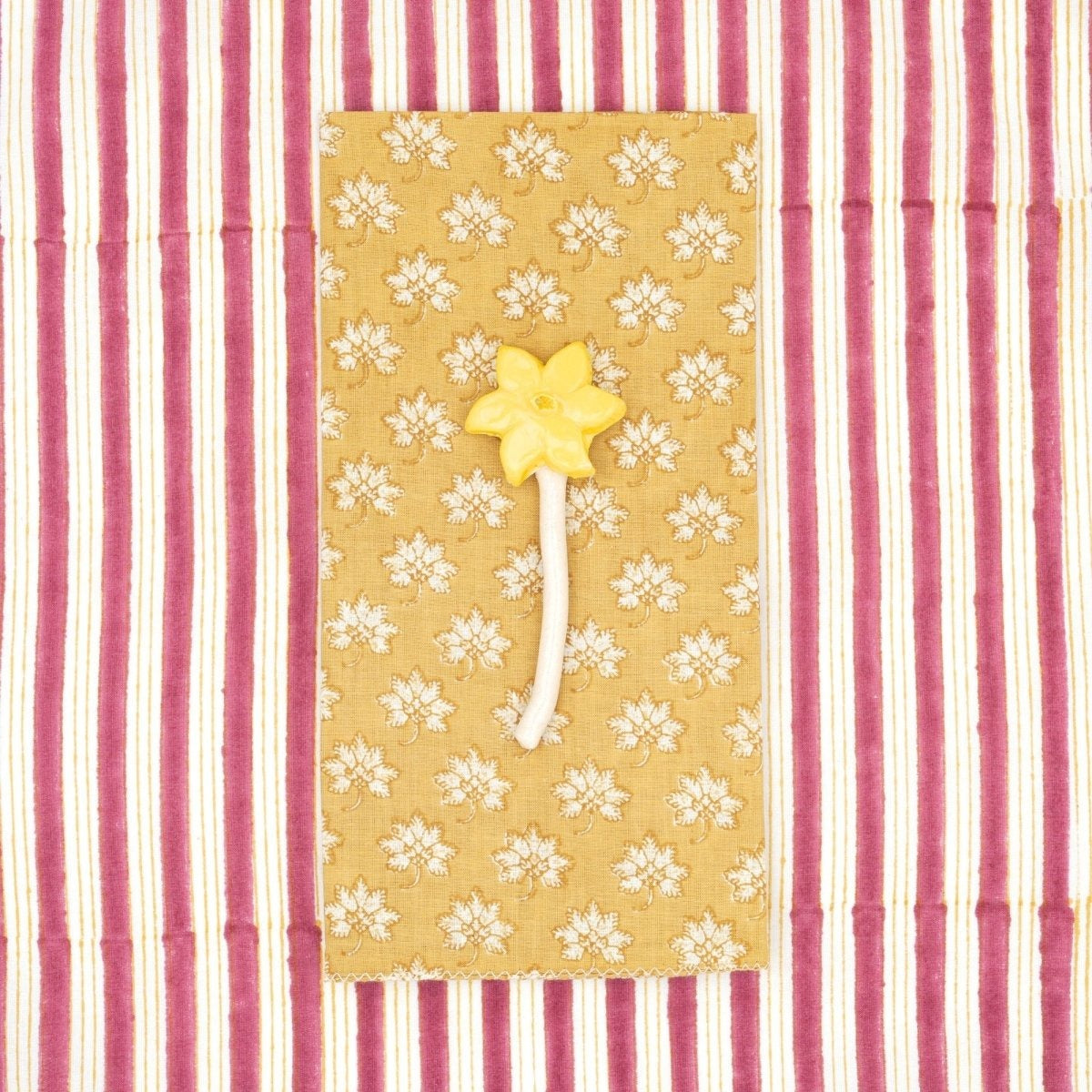 Suzette à table, Serviette de table - Plumbago Gold