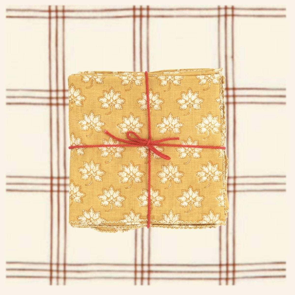 Suzette à table, Serviette de table - Plumbago Gold