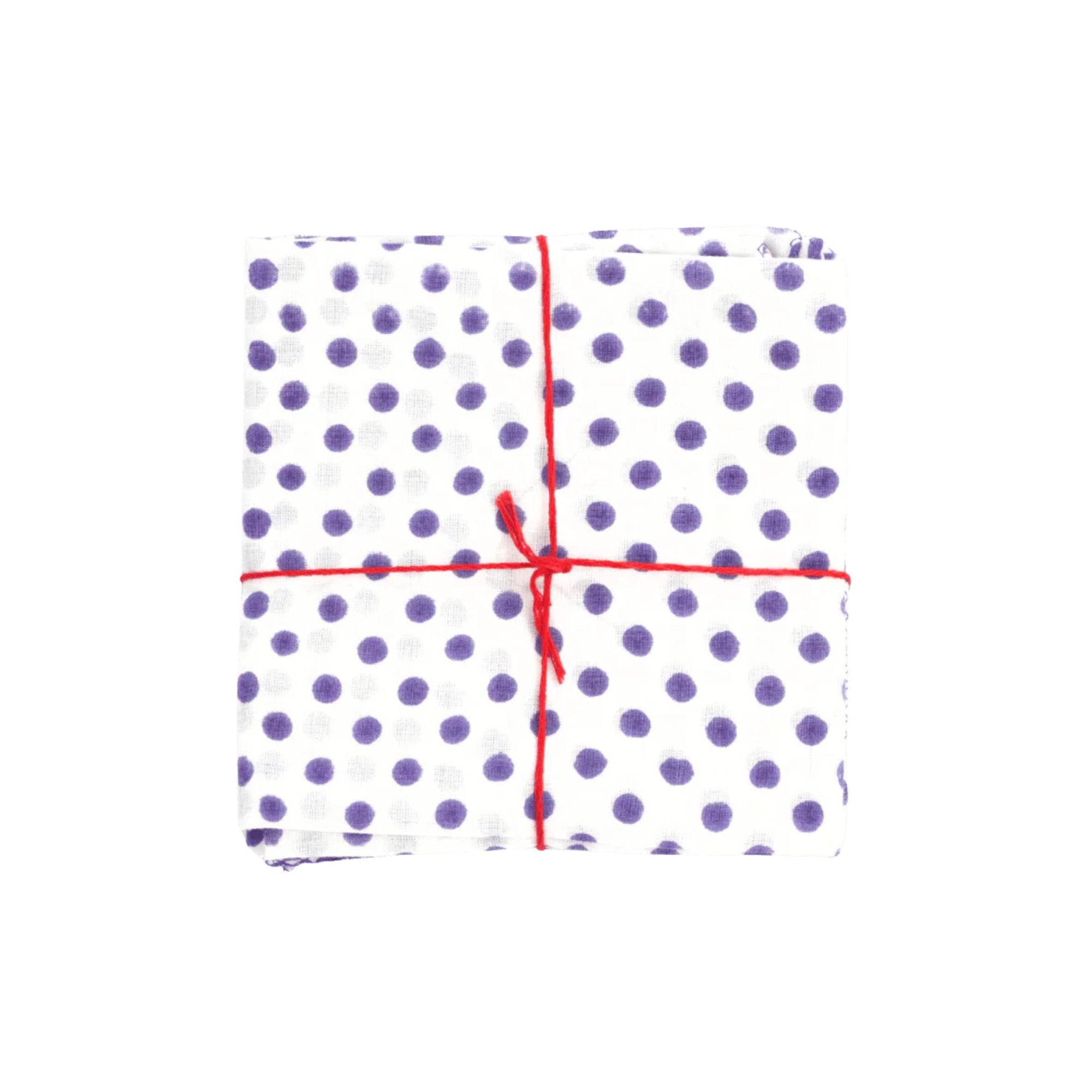 Suzette à table, Serviette de table - Polka Violet