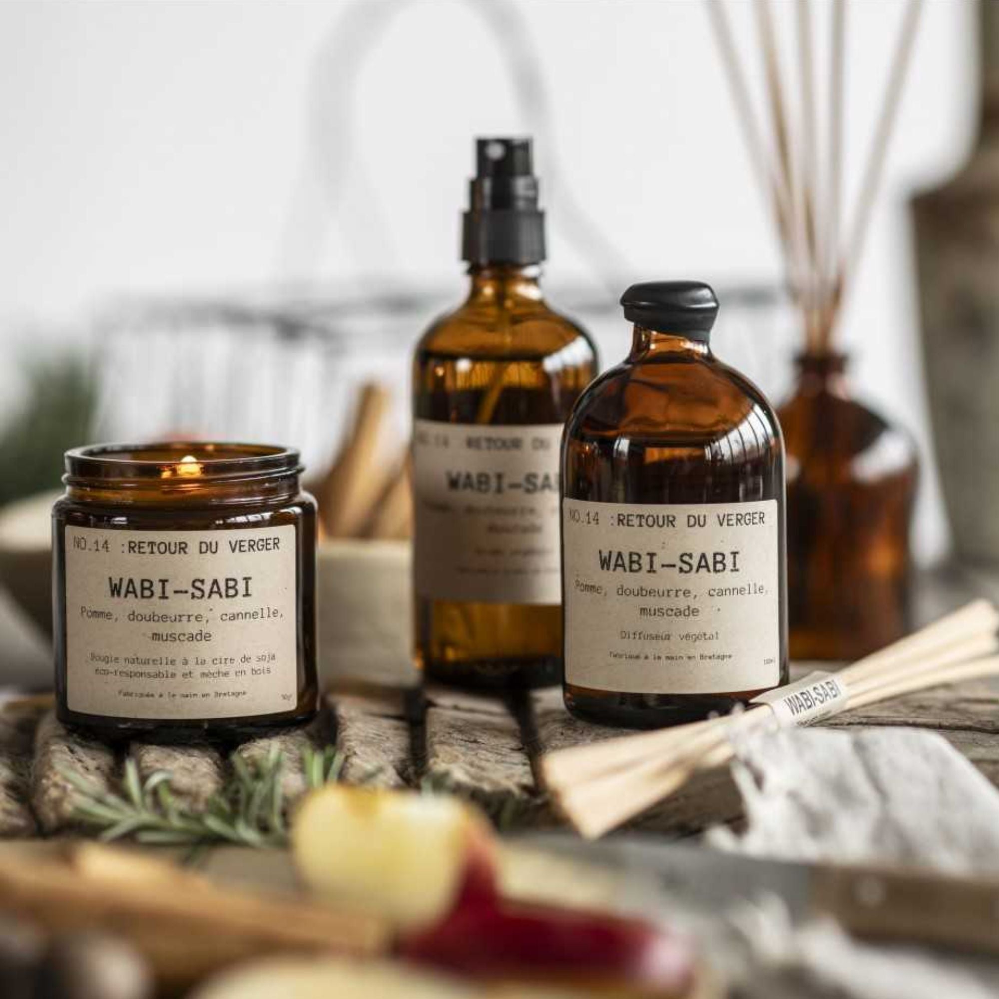 Wabi-Sabi, Diffuseur végétal - No.14 Retour du Verger