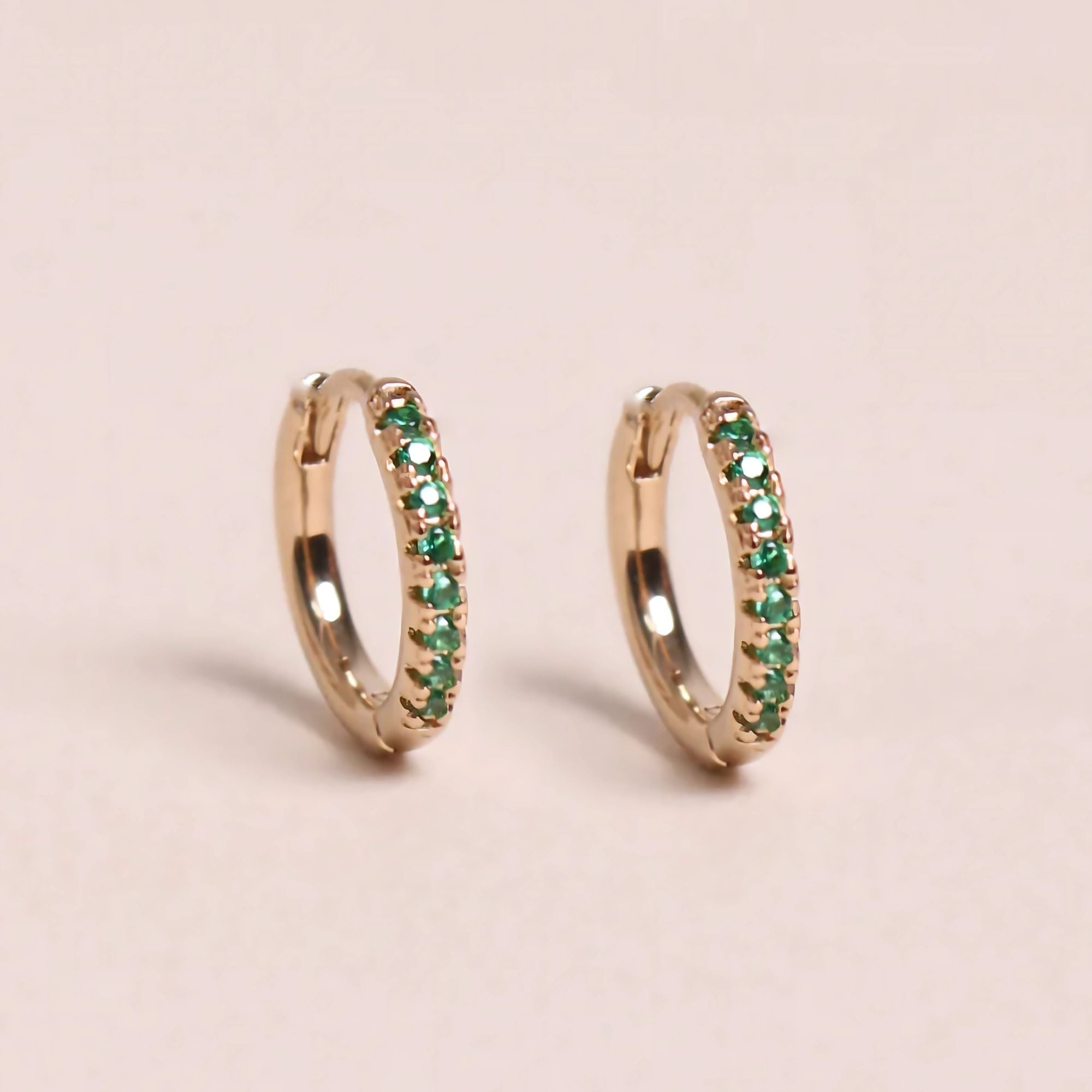 Waekura, Boucles d'oreilles - Brillante Basilic