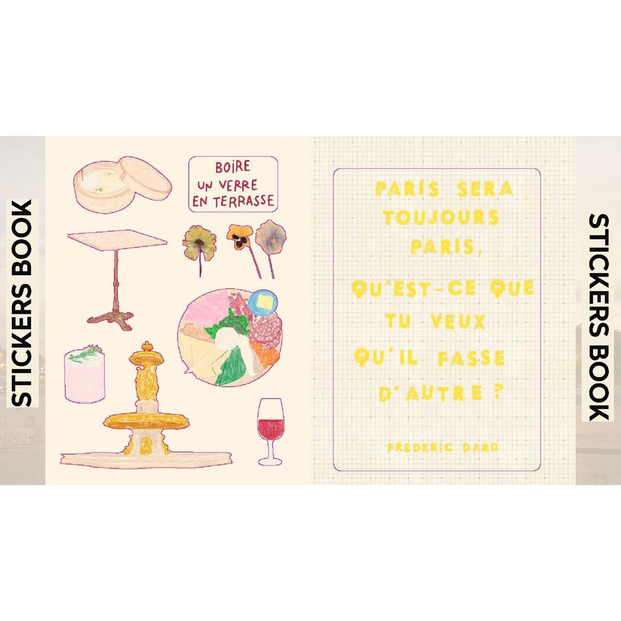 Zoé de Las Cases, Carnet de Stickers - Paris Chéri