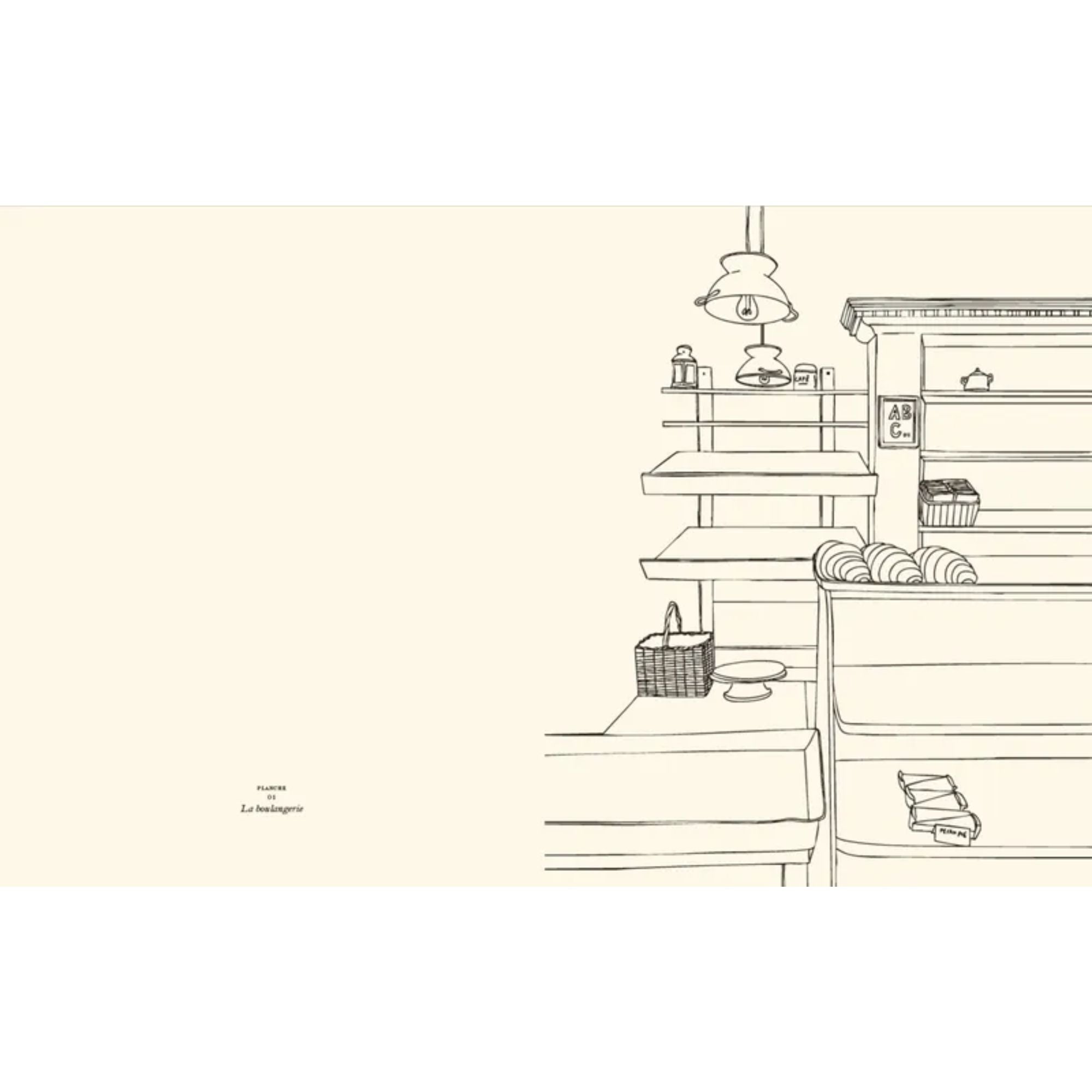 Zoé de Las Cases, Cahier de coloriage et de stickers Le Marché