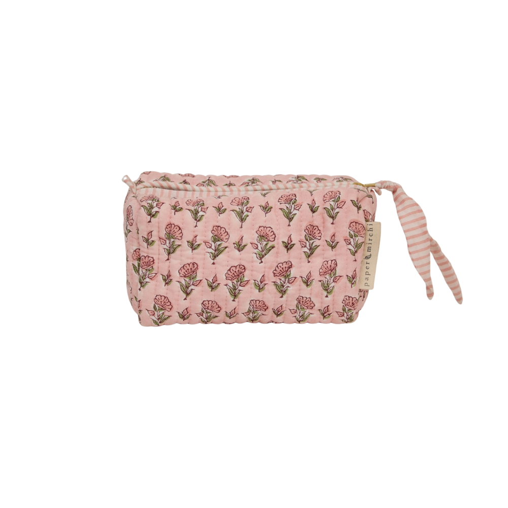 Paper Mirchi, Trousse de toilette - Disty Floral Blush