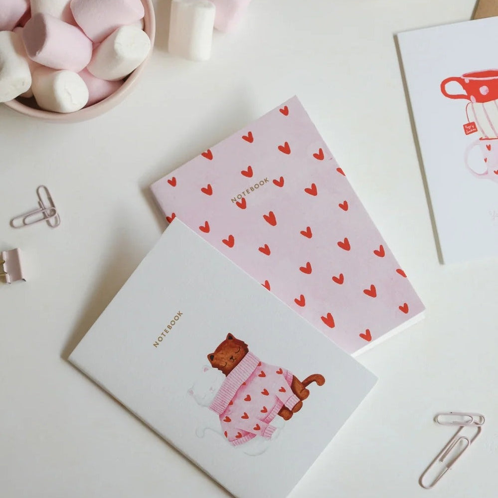 All the Ways to Say, Carnet de poche - Pink Hearts
