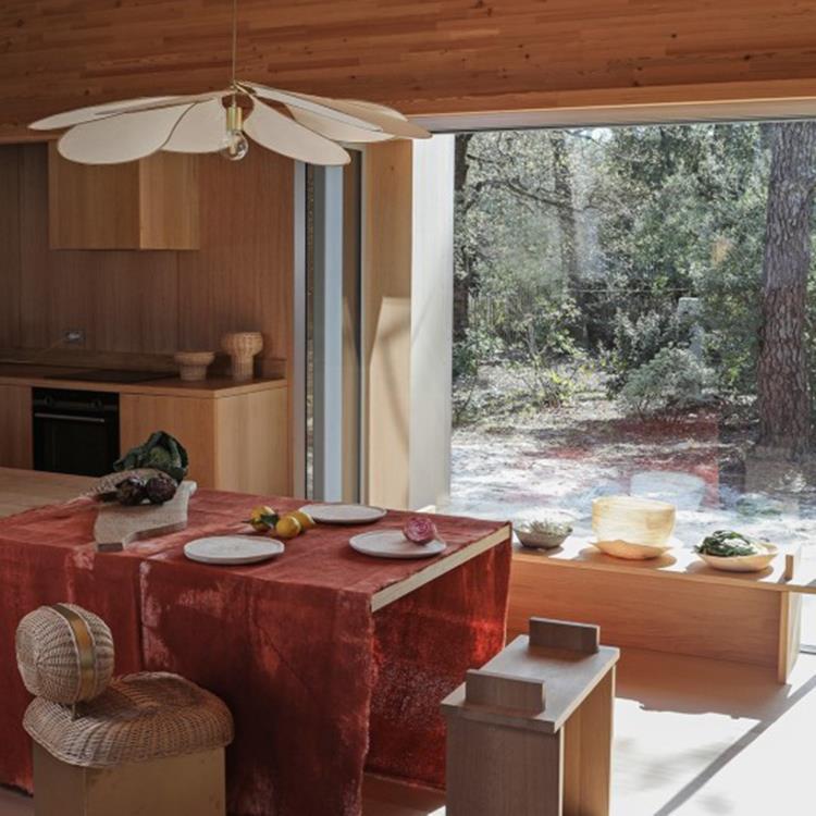 Suspension Centieme, Georges Store, La Précieuse | S 80cm - Naturel