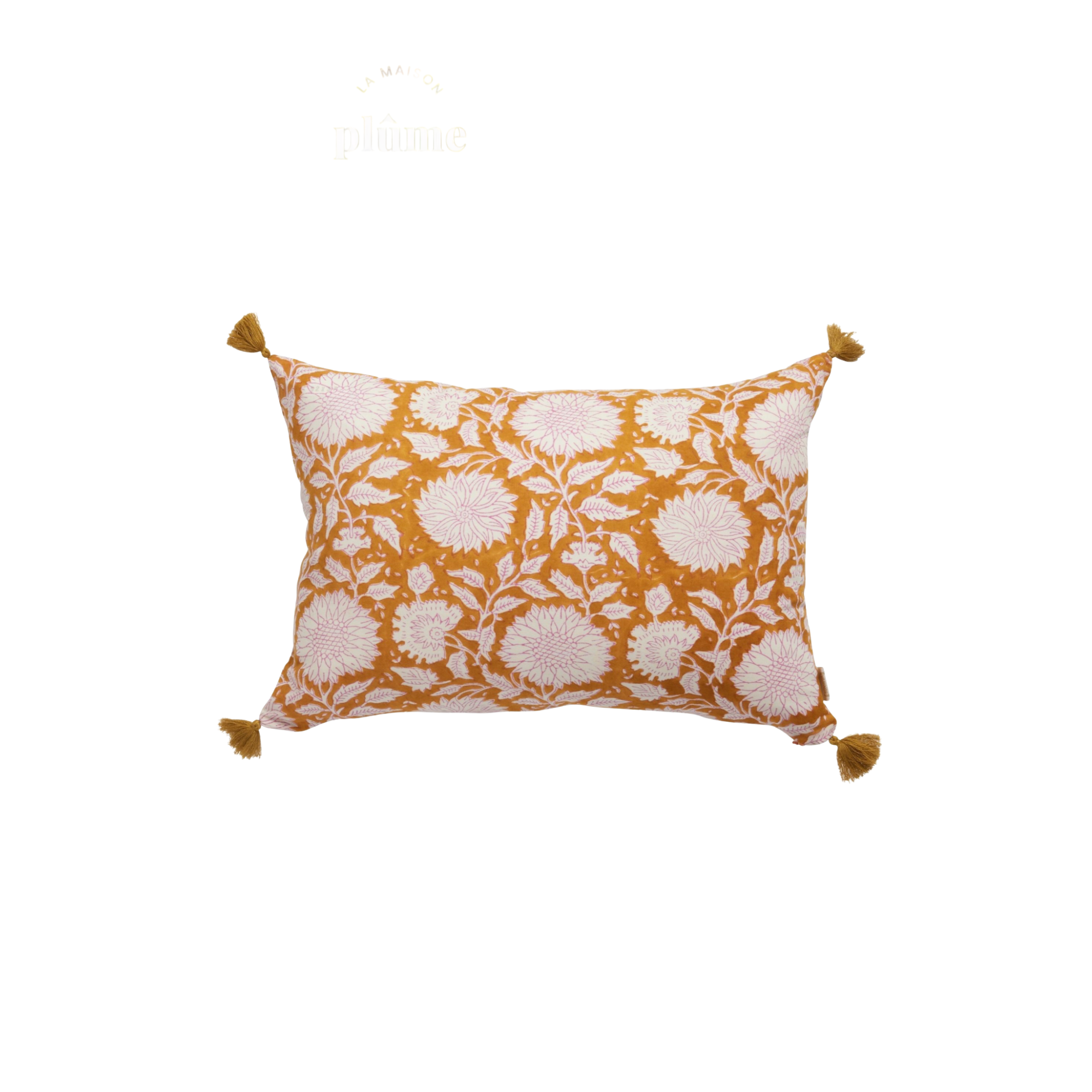 Housse de coussin 50x35 - Maya Caramel - Nad Yut
