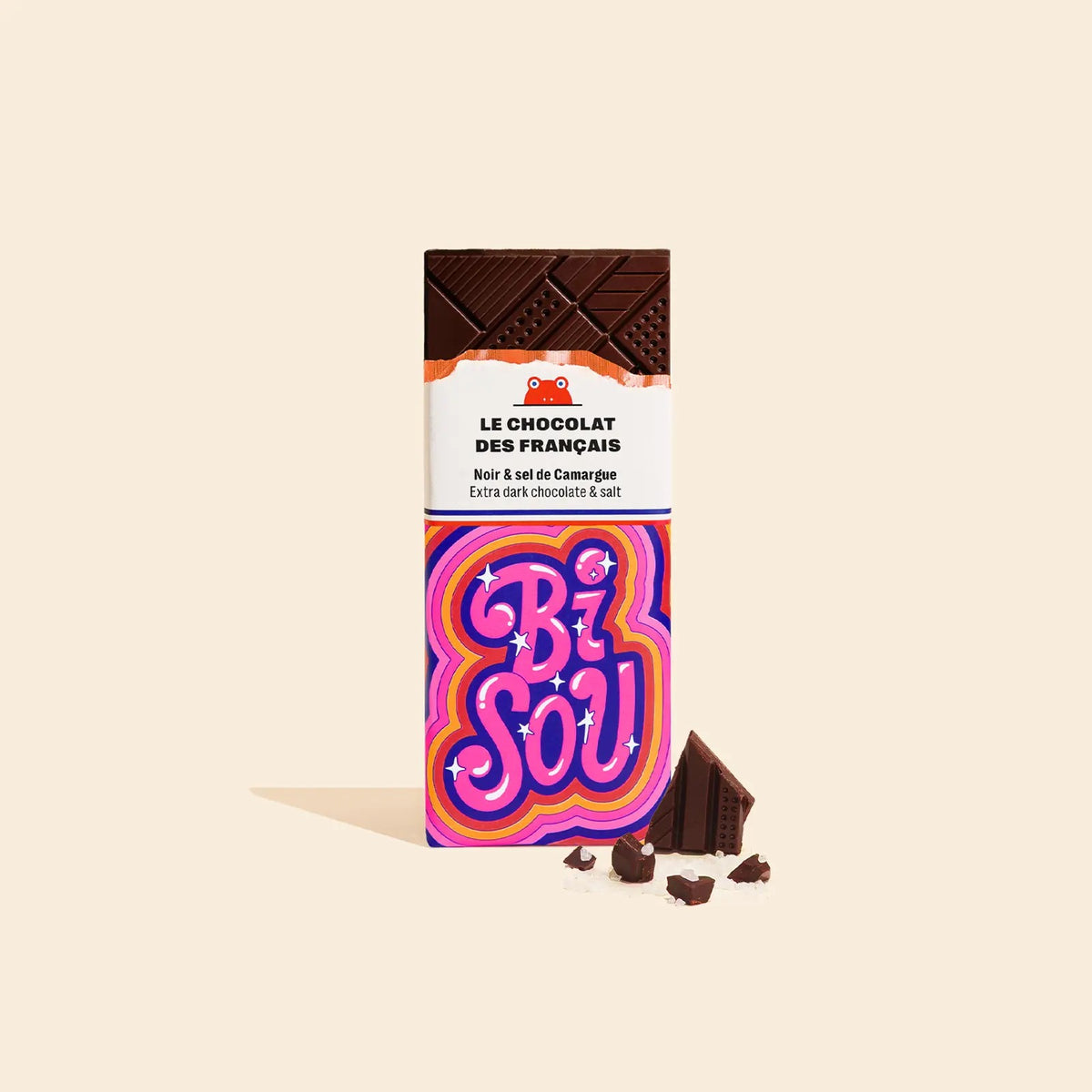 Le Chocolat des Français - Mini tablette - Chocolat Noir 71%