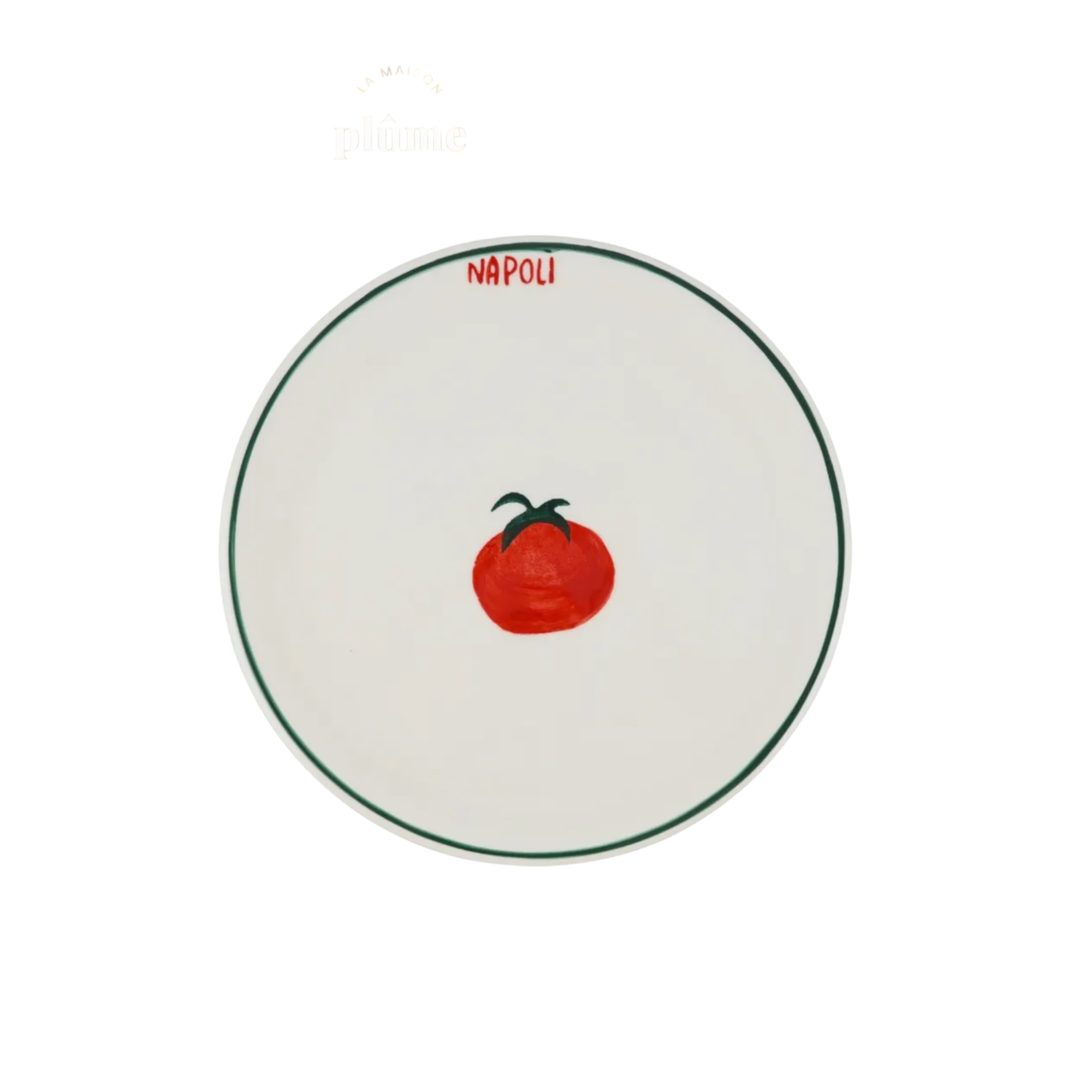 Atelier Pistache, Assiette en céramique - Napoli