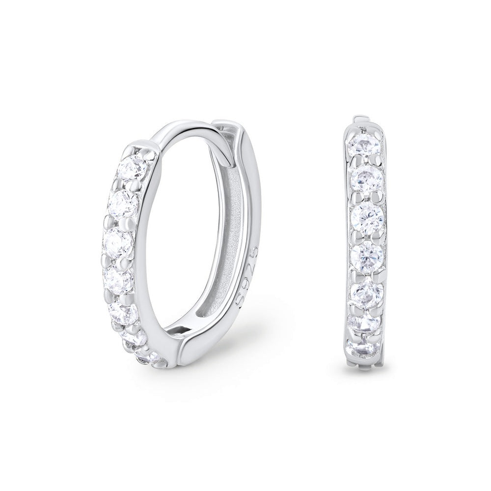 Pohesia, Boucles d'oreilles - Singapour Argent