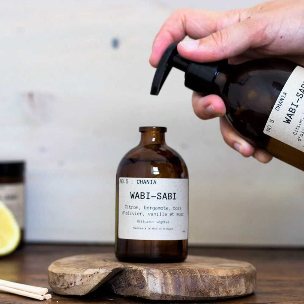 Recharge pour diffuseur végétal et brume végétale Wabi-Sabi - No.5 : Chania