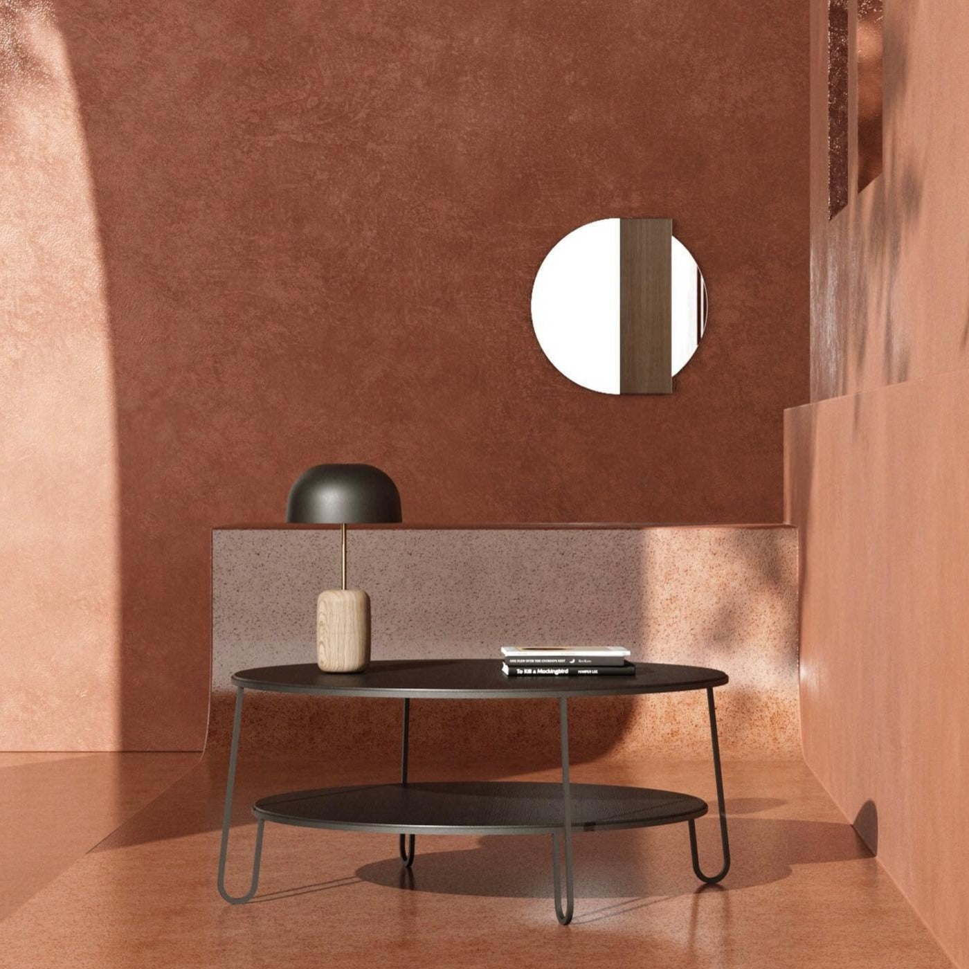 Table basse en chêne Hartô - Eugénie Noir