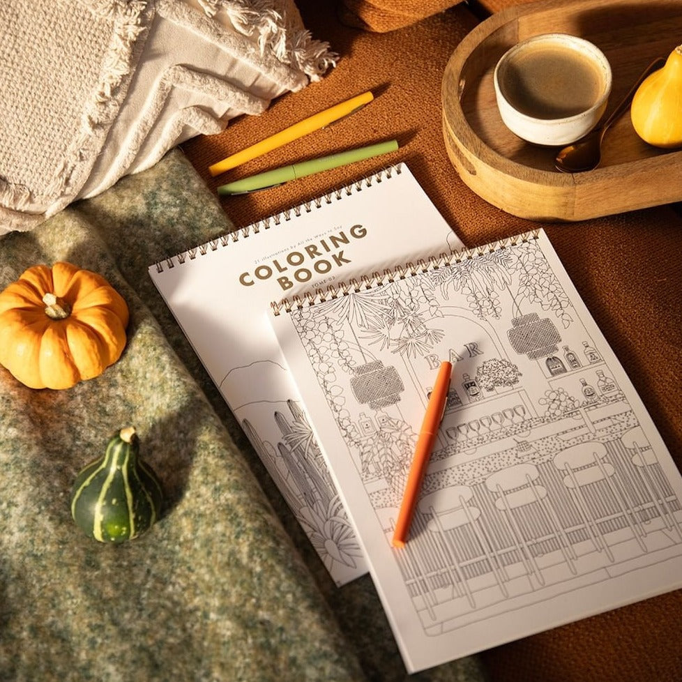 Coloring book All The Ways to Say - Winter