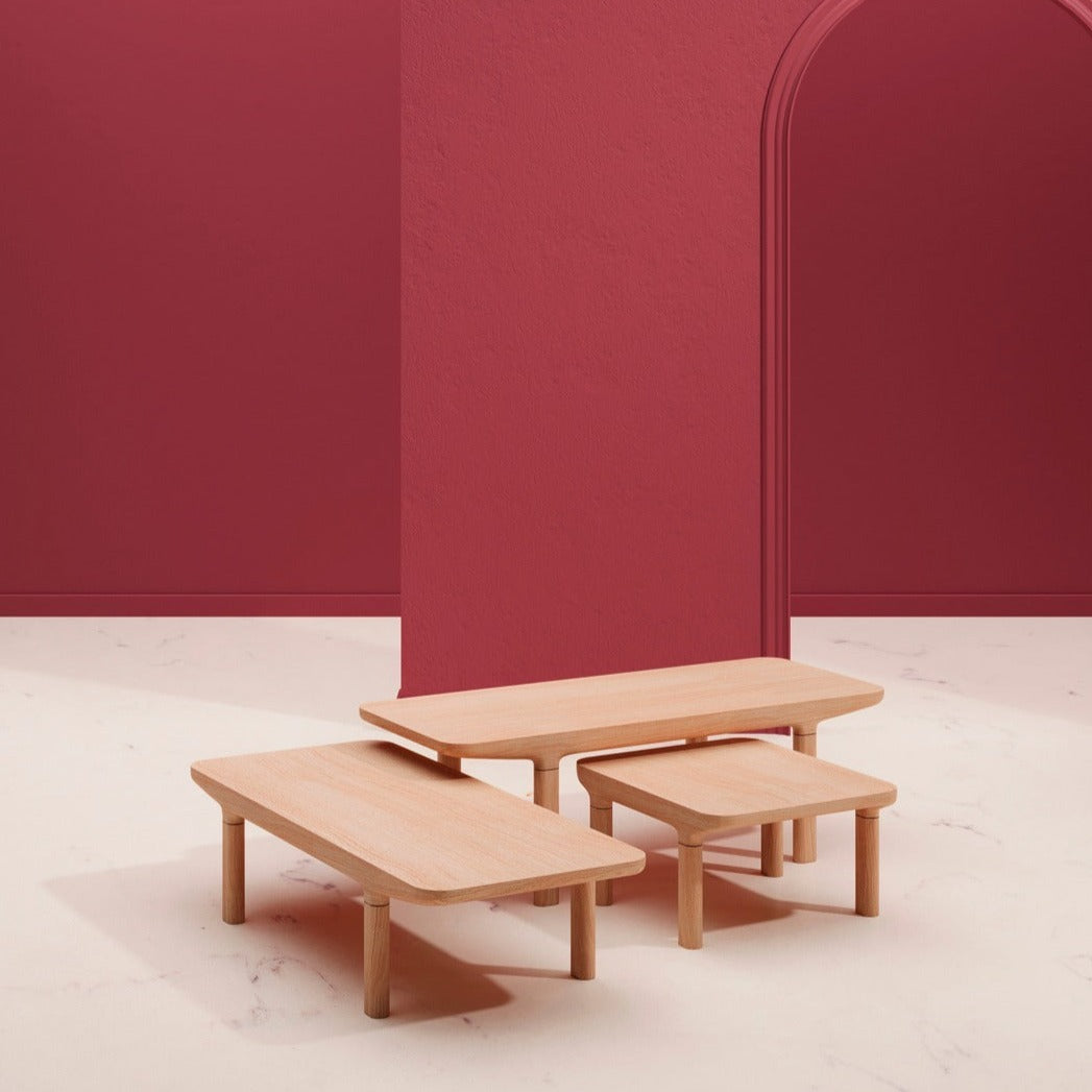 Table basse en chêne Hartô - Camille