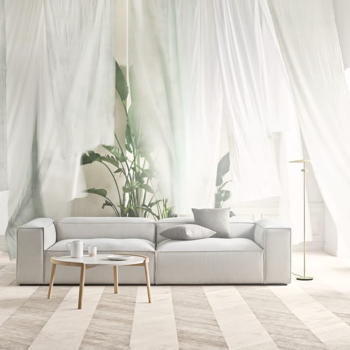 Table basse Bolia MIX - Travertin sable Ø65 cm