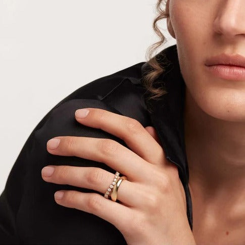 Bague PD Paola - Motion Duo Gold