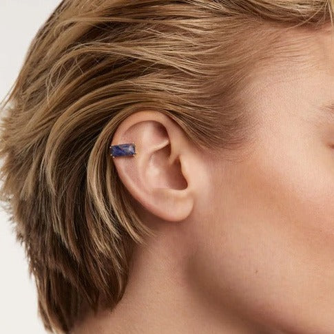 Boucle d'oreilles Rectangle PD Paola - Maiko Sodalite