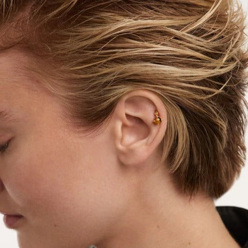 Boucle d'oreilles PD Paola - Kimi oeil de tigre