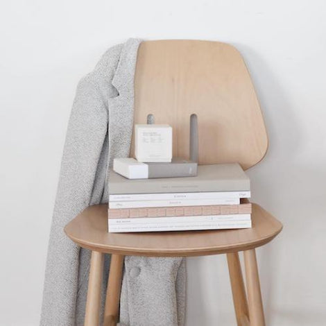 Chaise en bois FDB Møbler - J67 Chêne laqué