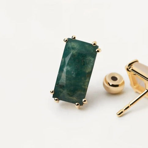 Boucle d'oreilles Rectangle PD Paola - Kimi Agathe Mousse