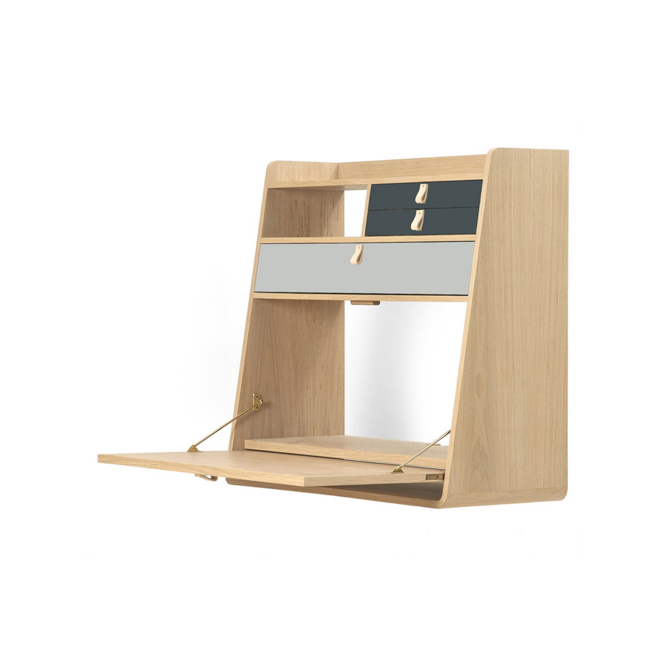 Hartô, Secrétaire Gaston - Gris ardoise