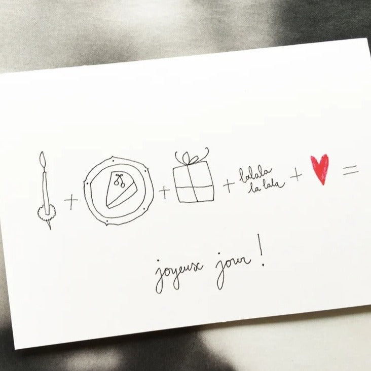 Carte Papillonnage - Joyeux jour !