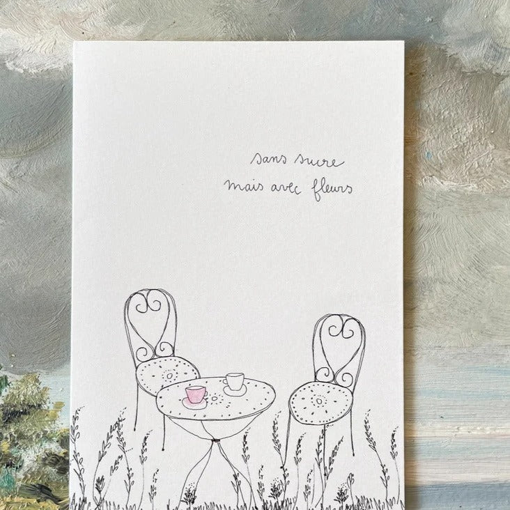 Carte Papillonnage - Sans sucre