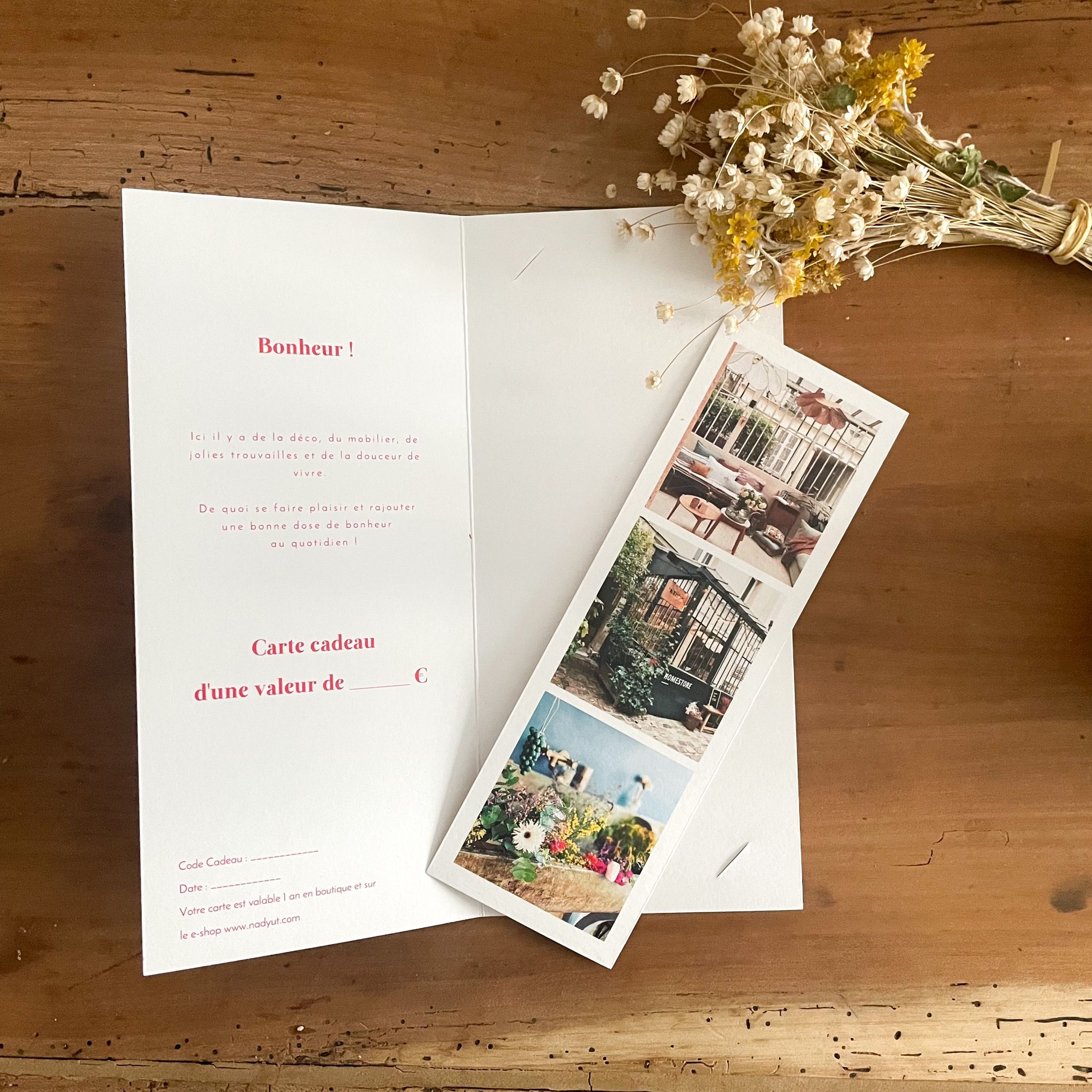 Carte-cadeau Nad Yut - Nad Yut