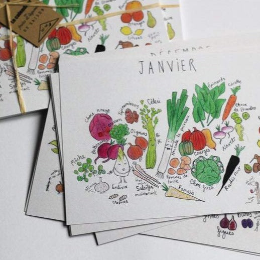 Ellimac Pinson, Grand calendrier des saisons A5