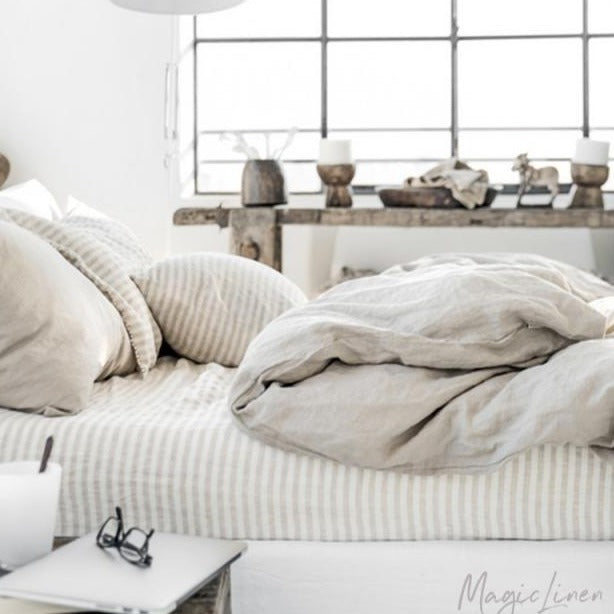 Housse de couette Magic Linen - Naturel