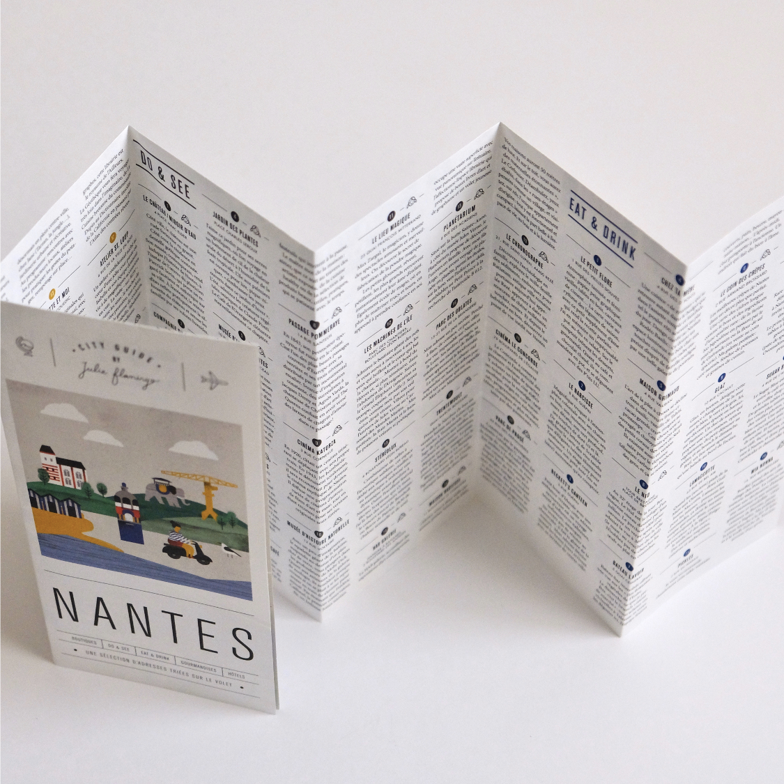 City Guide Julie Flamingo - Nantes