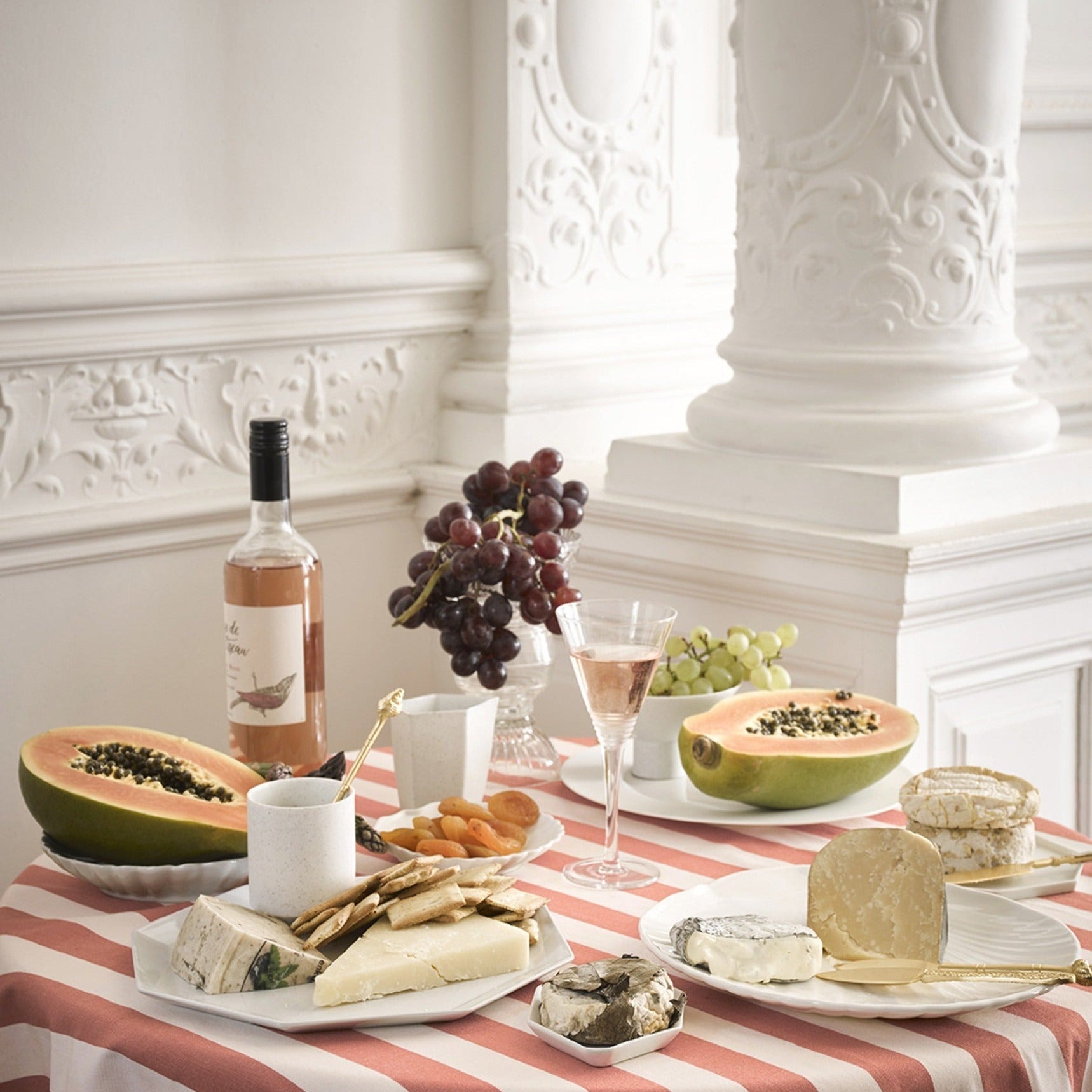 Plat octogonal HK Living