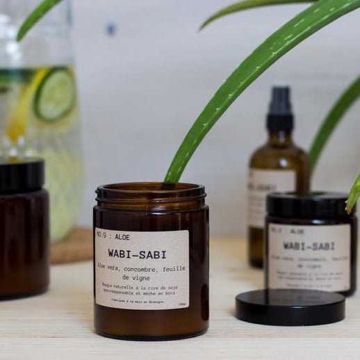 Bougie - Wabi-Sabi No.9 Aloe - Nad Yut