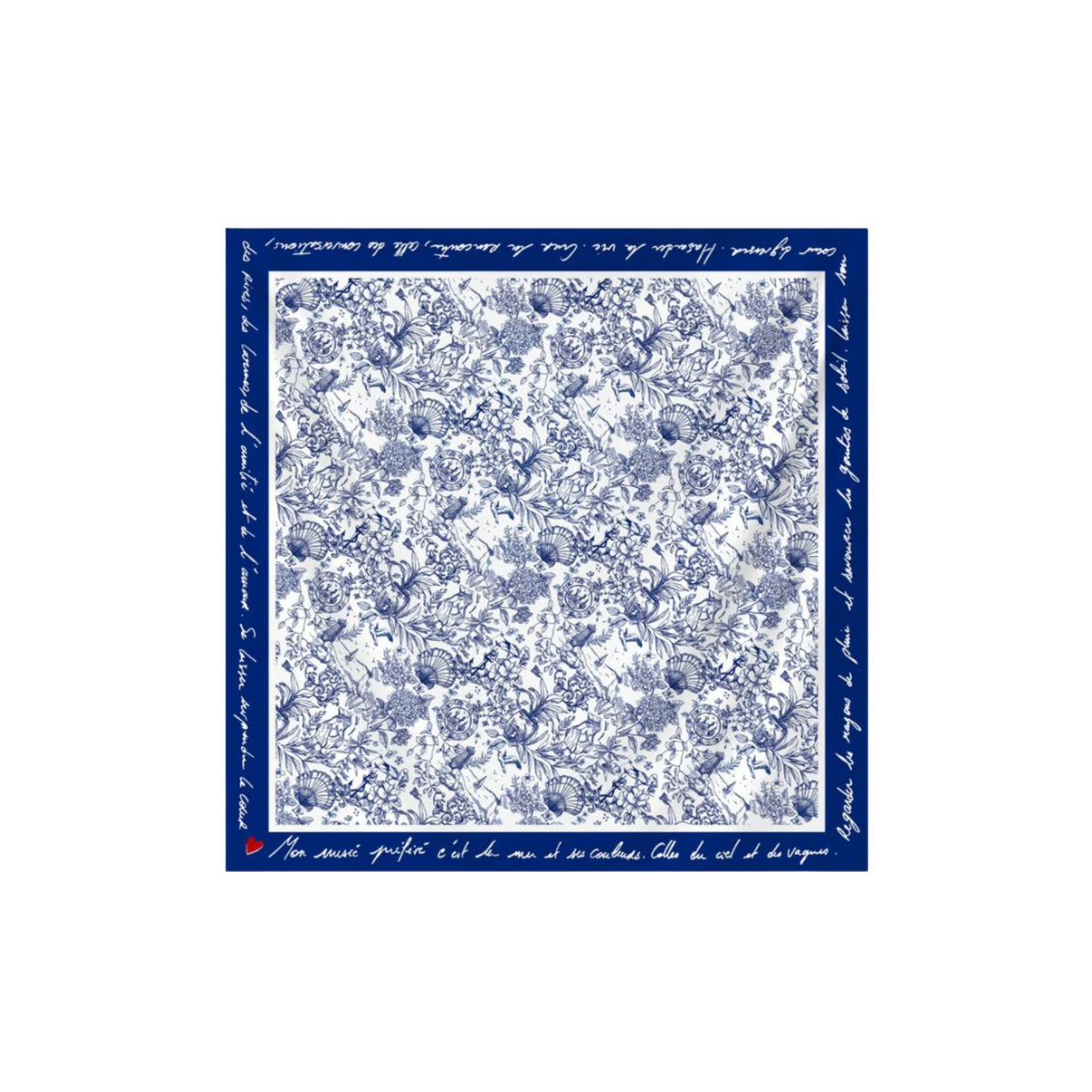 Foulard Amour Breton - Tregor