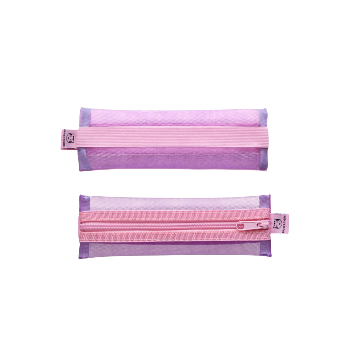 Papier Tigre, Trousse Kito - Violette & Rose