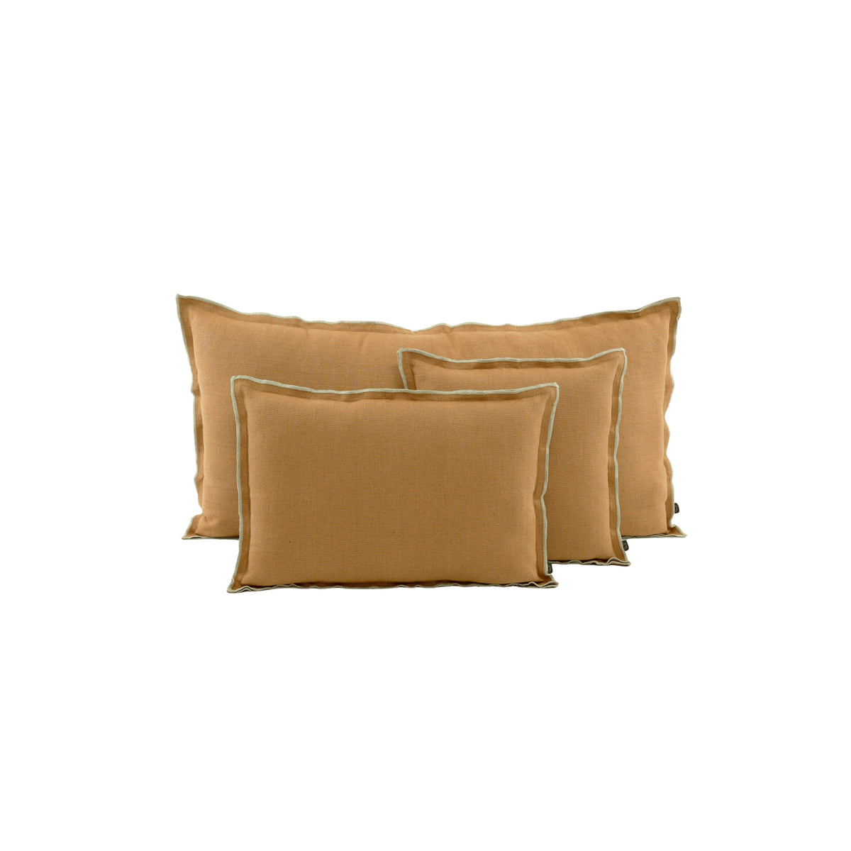 Haomy, Housse de coussin - Seoni Tabac - Carré 45 x 45 cm