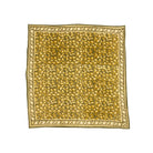 Bonheur du Jour, Grand Foulard Indien - Léopard Kaki