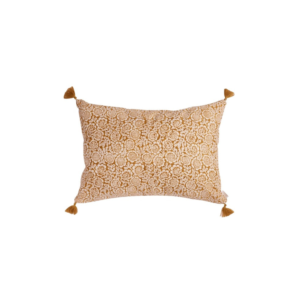 Bonheur du Jour, Housse de coussin 50x35 - kamala absynthe