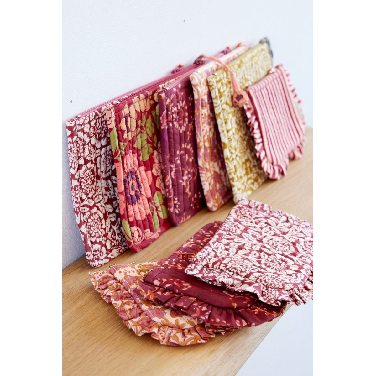 Bonheur du Jour, Petite pochette - Nalini rose